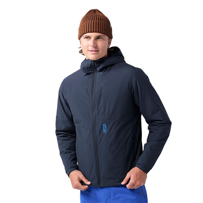 スティオ メンズ アウター ジャケット・ブルゾン フーデッドジャケット Stio Mens Fernos Insulated Hooded Jacket Mountain Shadow