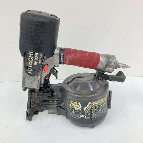 日立工機 HITACHI 90mm 高圧ロール釘打機 NV90H2 針金 シート コイルネイラ ★DT1322