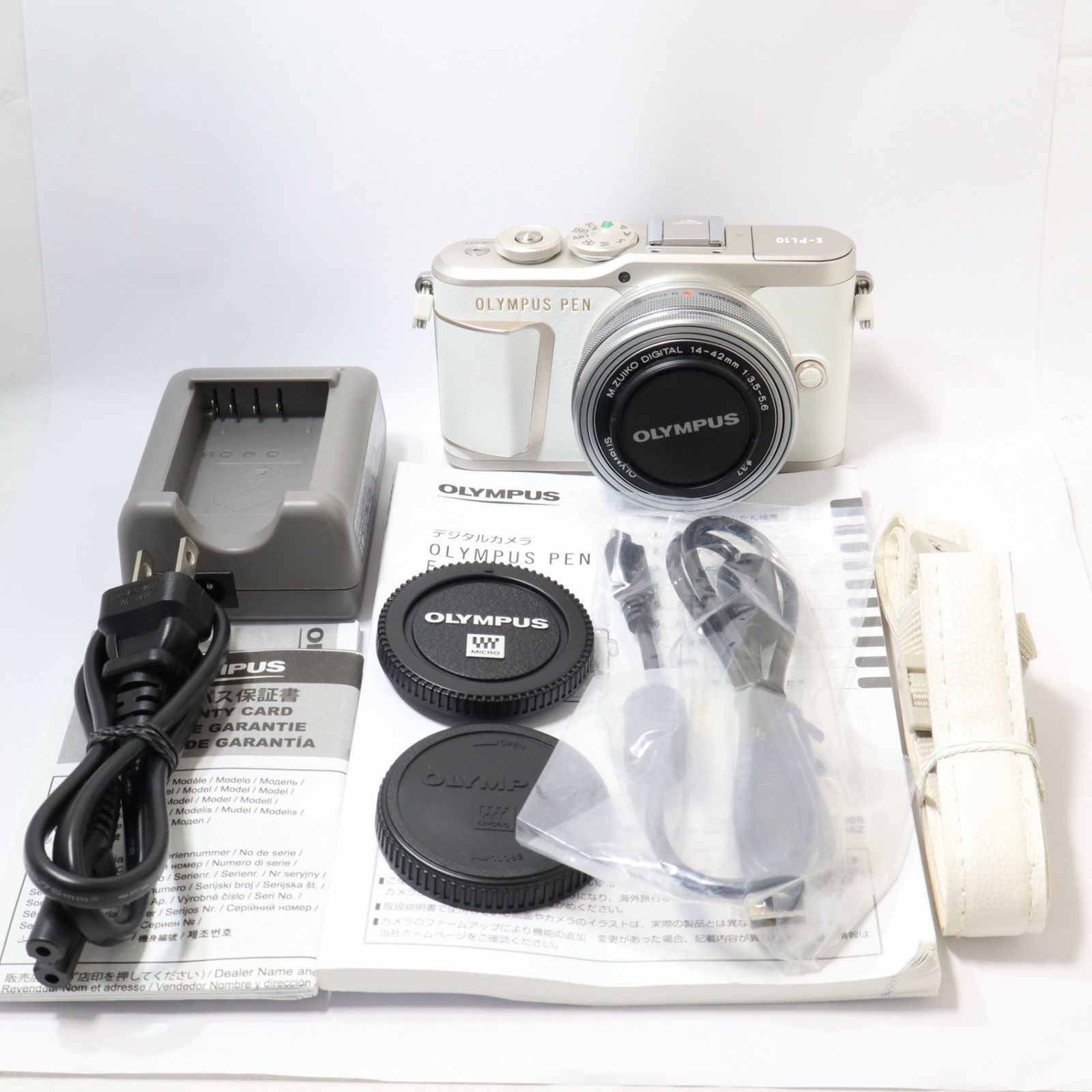 OLYMPUS PEN E-PL10 14-42mm 1:3.5-5.6 動作品 ミラーレス 一眼