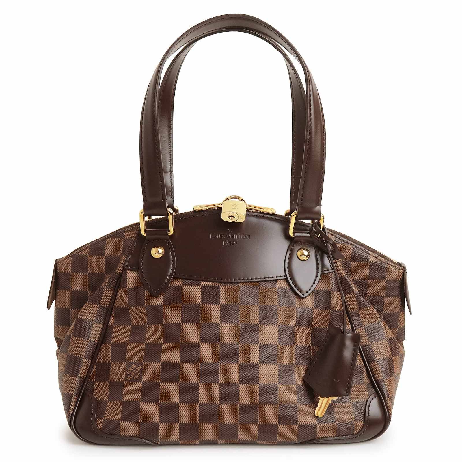 ルイ ヴィトン N41117 ヴェローナ PM ダミエ ブラウン ハンドバッグ ゴールド金具 LOUIS VUITTON（未使用　展示品）