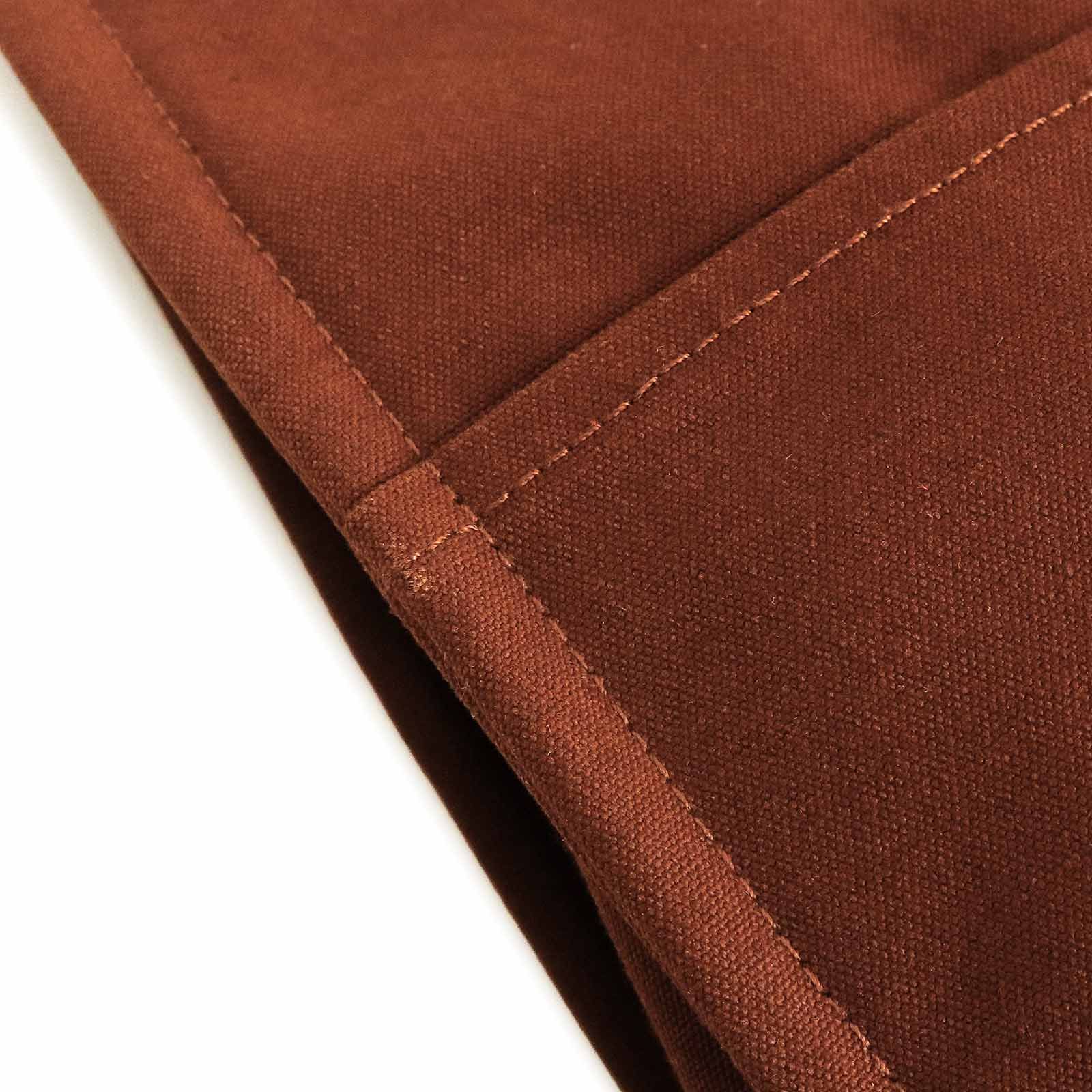 エルメス フールトゥ GM コットンキャンバス ブラウン ネイビー トート ハンドバッグ シルバー金具 HERMES（中古）