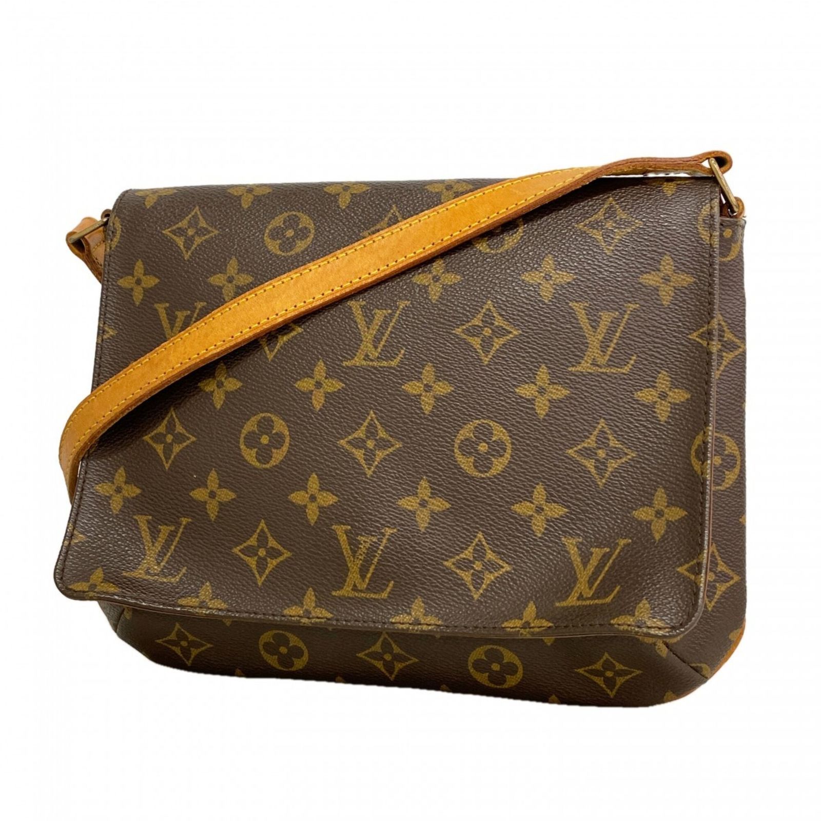 ルイ・ヴィトン(Louis Vuitton) ルイ・ヴィトン ショルダーバッグ モノグラム ミュゼットタンゴショートストラップ M51257 ブラウンレディース P3254856