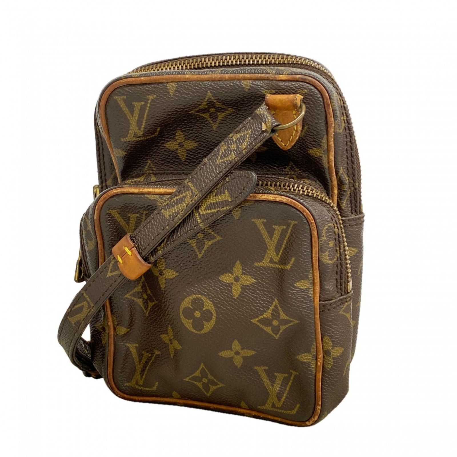 ルイ・ヴィトン(Louis Vuitton) ルイ・ヴィトン ショルダーバッグ モノグラム ミニアマゾン M45238 ブラウンレディース P3219576