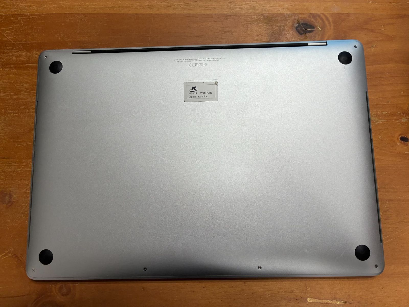 ジャンク】MacBook Pro 16