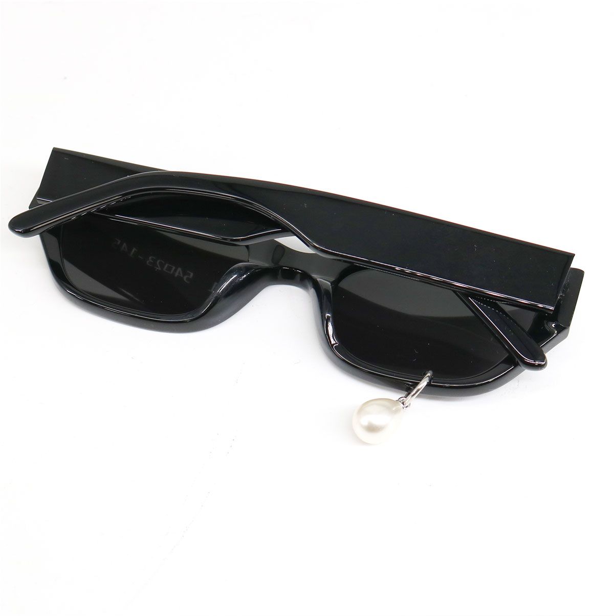 KIMHEKIM キムヘキム サングラス KHK-SG071-BK パールチャーム付き