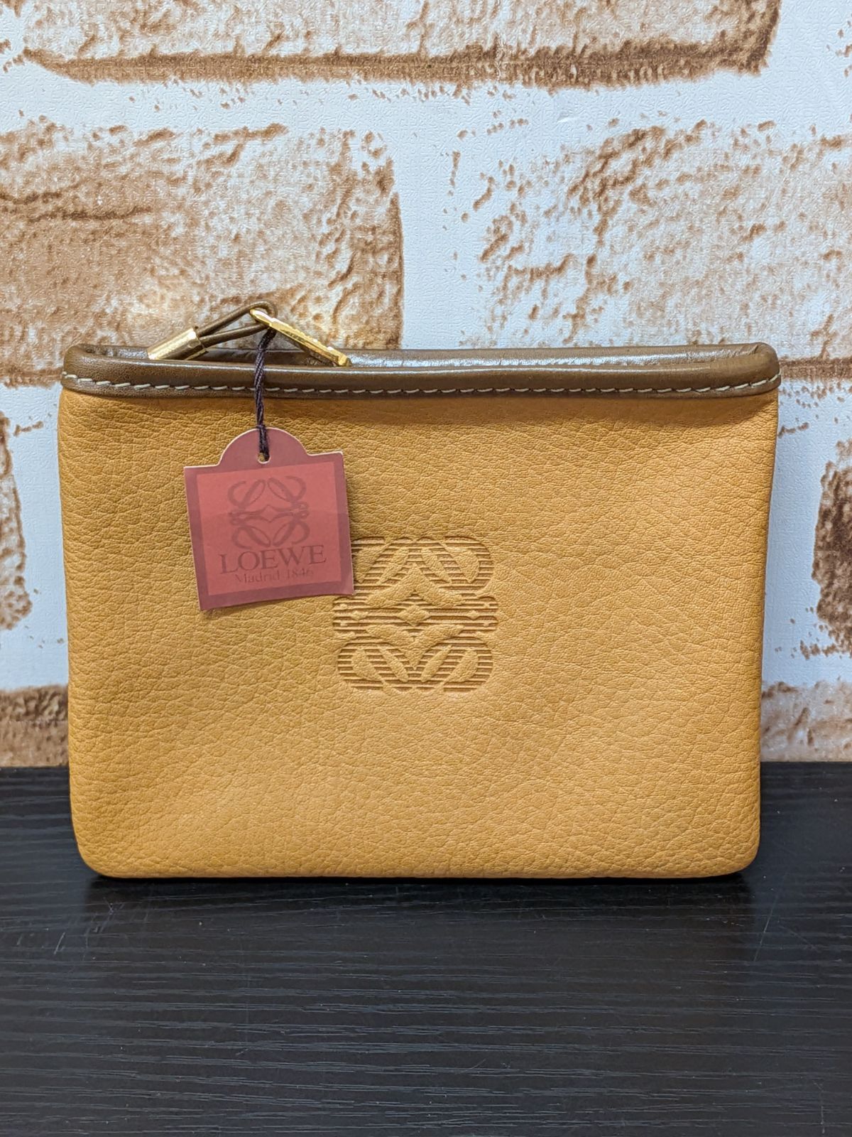 真贋済・未使用】LOEWE ロエベ コインケース 小銭入れ ミニポーチ