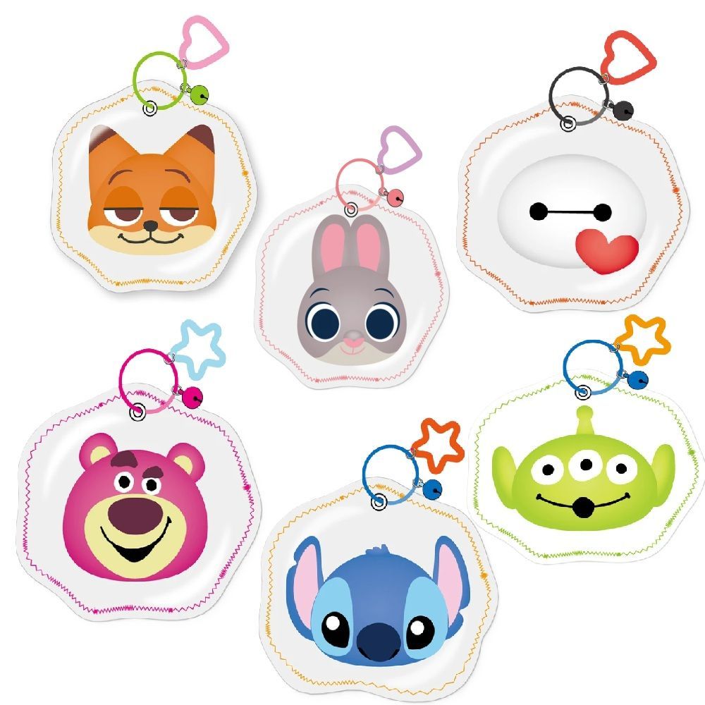 もちふわスクイーズ キーホルダー付き Disneyライセンス商品