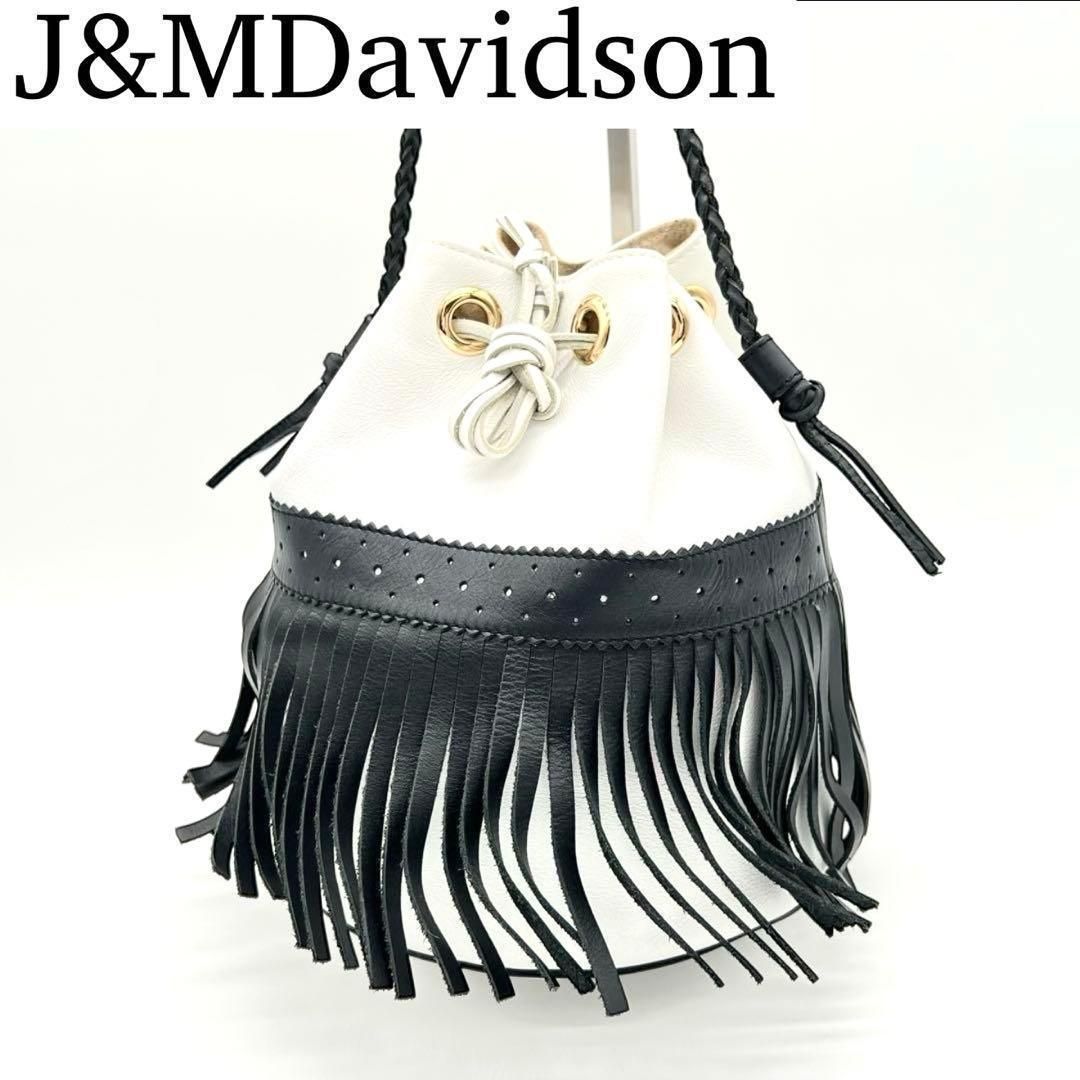 【極美品】J&M DAVIDSON ハンドバッグ セミショルダーバッグ 肩掛け