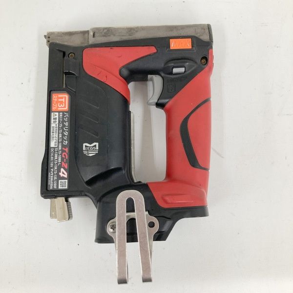 マックス MAX バッテリタッカ TG-Z4 充電式タッカー T3ステープル 本体のみ★DT1323