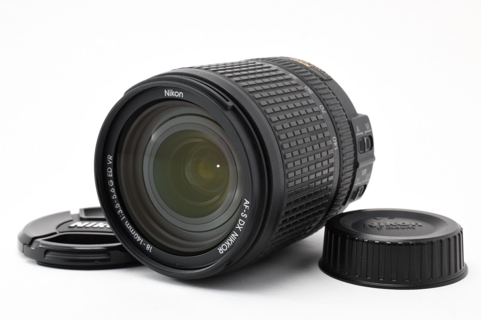 ★外観極上★ ニコン Nikon AF-S DX NIKKOR 18-140mm F3.5-5.6G ED VR 《前後キャップ付！》★完動品★ #A606005