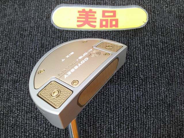 中古 パター オデッセイ Ai-ONE MILLED SILVER SIX T DB/STROKELAB 90