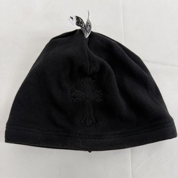 CHROME HEARTS/クロムハーツ ダブル CHクロス ニットキャップ サーマル