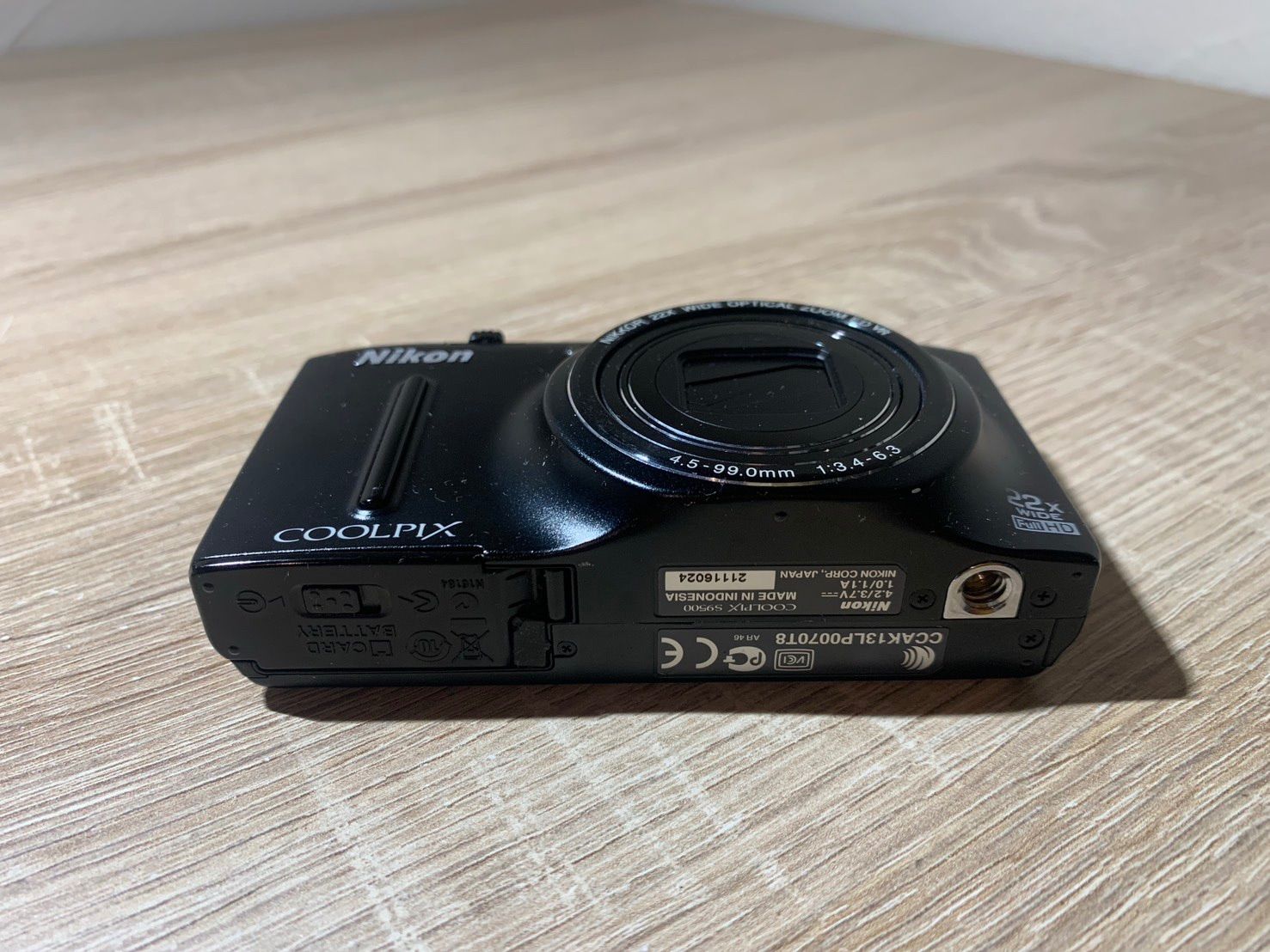 ジャンク□Nikon COOLPIX S9500 ブラック□□バッテリーなし