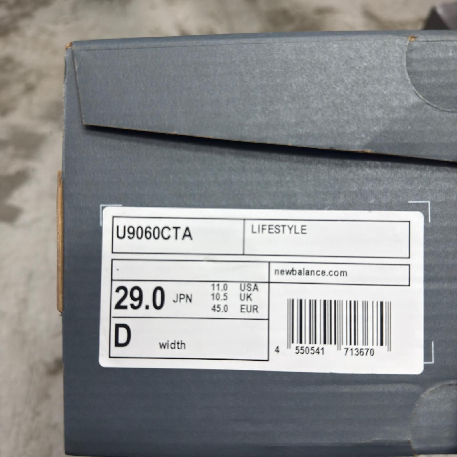 New Balance U9060CTA スウェード スニーカー ニューバランス U9060CTA