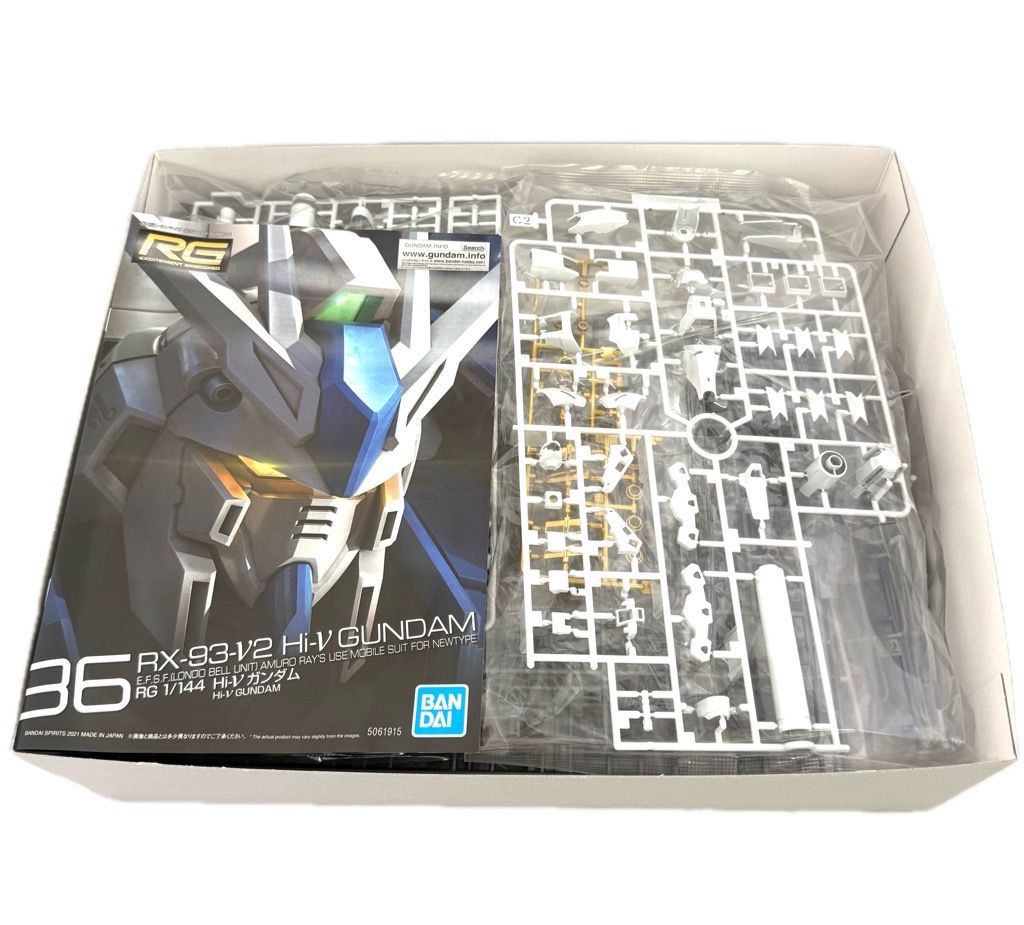 Sランク】1/144 RG Hi-νガンダム チタニウムフィニッシュ BANDAI