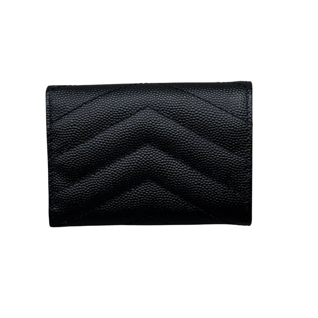 SAINT LAURENT サンローラン YSL カサンドラ 三つ折り財布 レザー 0919