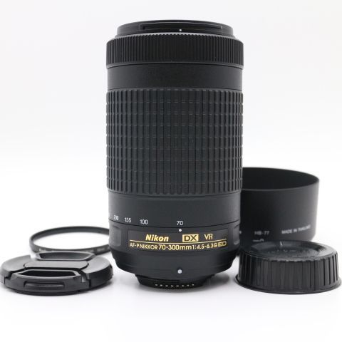 【美品】NIKON ニコン AF-P DX NIKKOR 70-300mm f/4.5-6.3G ED VR レンズ Nikon DSLRカメラ用 #LE2028011 21,309円