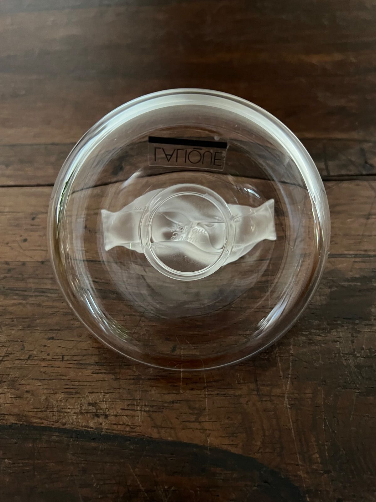 ラリック （LALIQUE）「ドゥ・コロンブ」小鳥 ジュエリートレイ