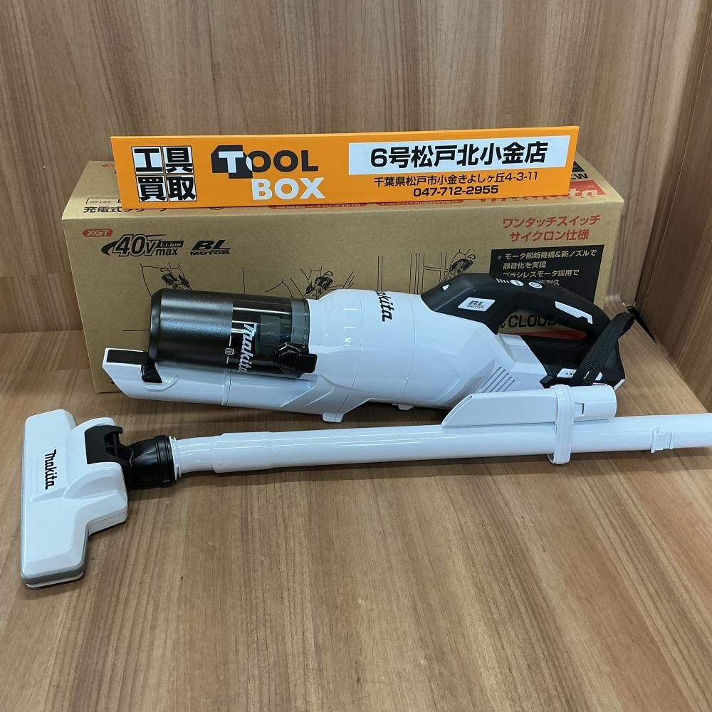 【新品】makita CL003GZW 40Vmax充電式クリーナー本体のみ【204】