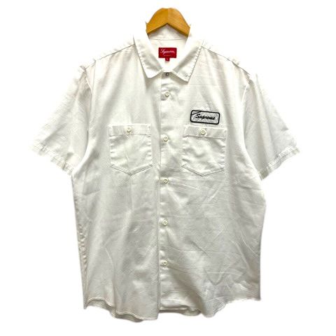 シュプリーム SUPREME 21SS Dog Work Shirt ドッグ ワーク シャツ ロゴ