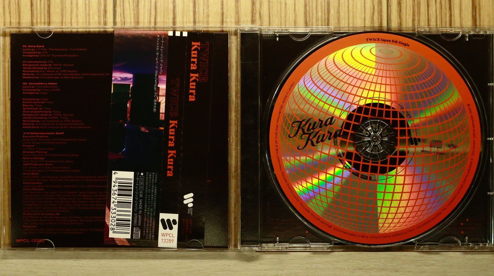 TWICE Kura Kura 直筆サイン入りCD Twice Kura Kura Japanese Album CD