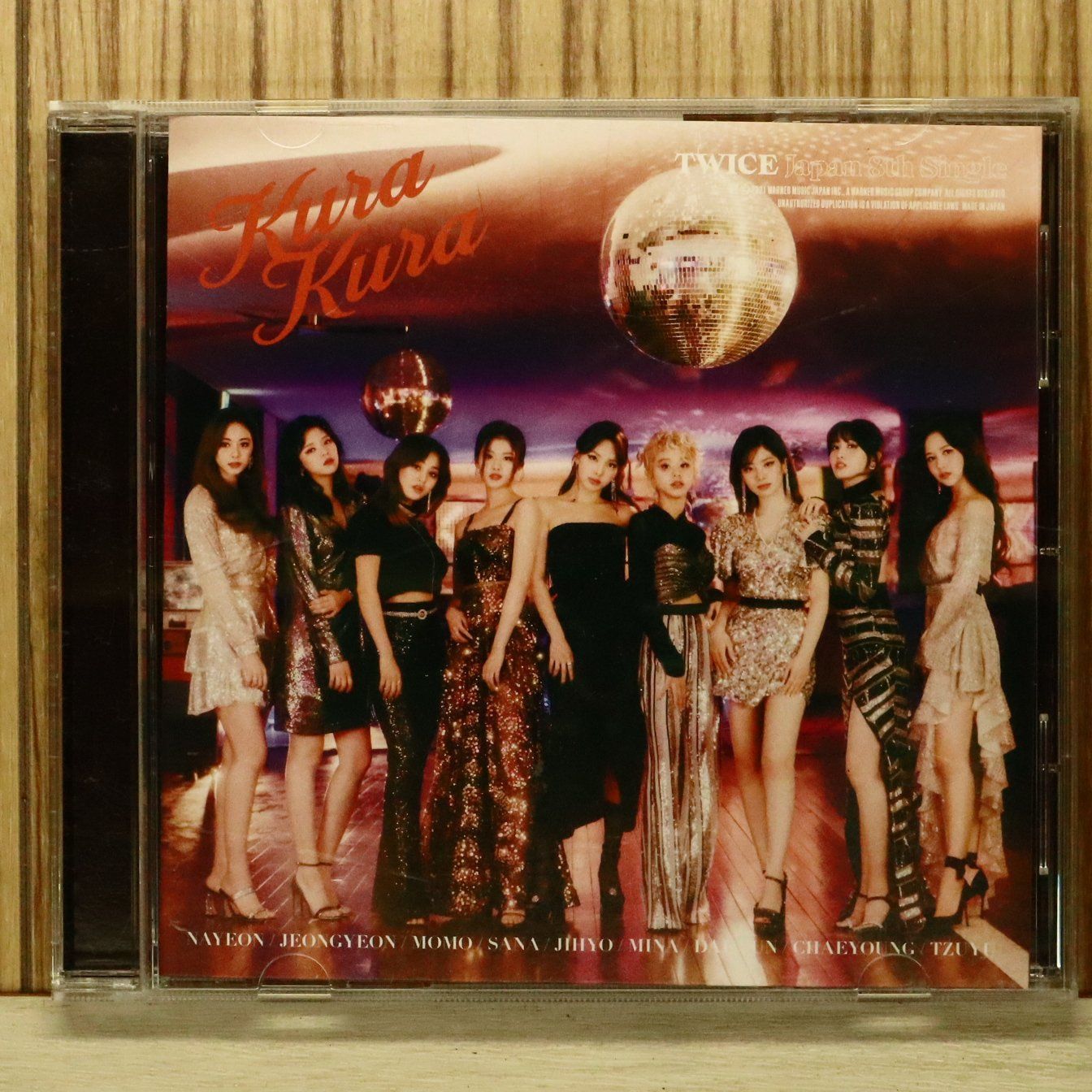 国内盤CD☆トゥワイス/TWICE□ Kura Kura (通常盤) 【WPCL13289