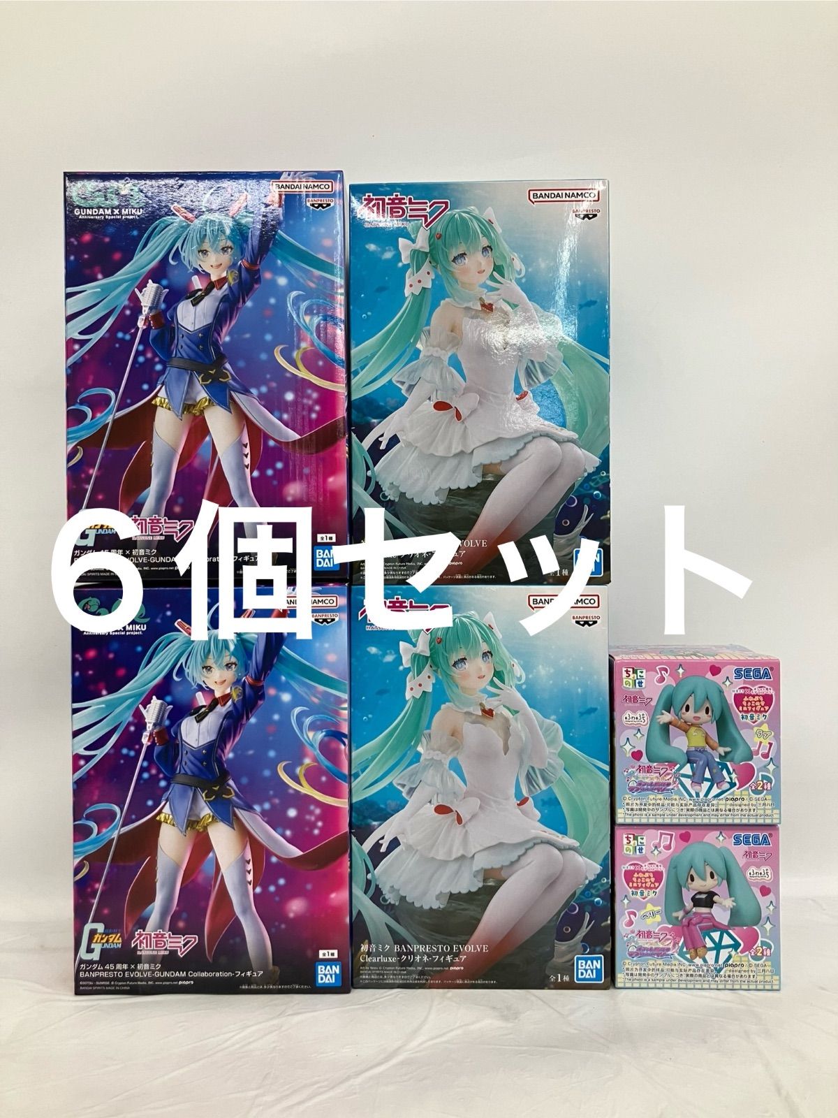 未開封 初音ミク フィギュア ガンダム45周年 クリオネ ちょこのせ