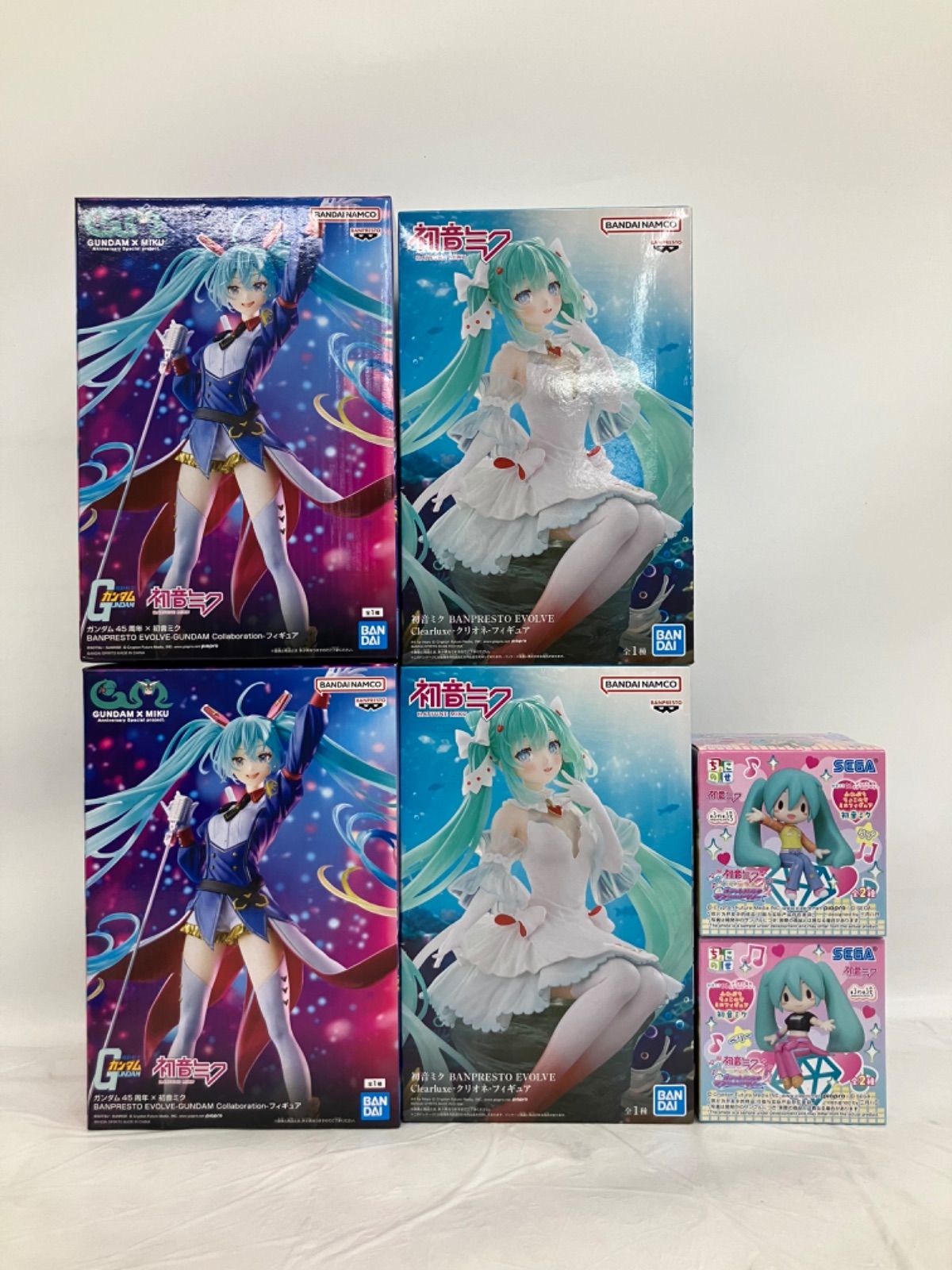 未開封 初音ミク フィギュア ガンダム45周年 クリオネ ちょこのせ