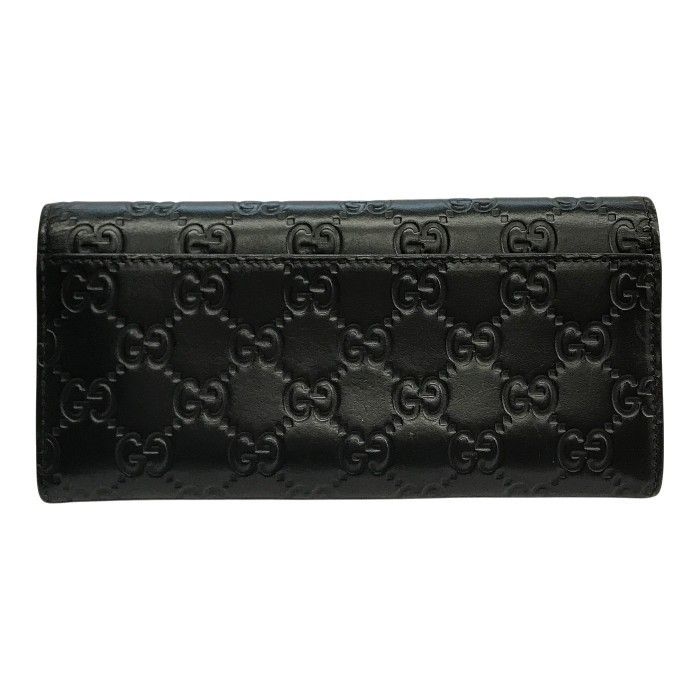 GUCCI グッチ GGシグネチャー DORIAN 長財布 メンズ 2つ折り レザー