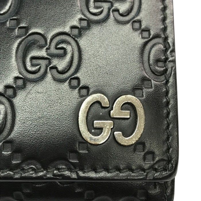 グッチ 長財布 フラップウォレット GG柄 シマレザー ドリアン 481727 GUCCI グッチ GGシグネチャー DORIAN 長財布 メンズ 2つ折り レザー