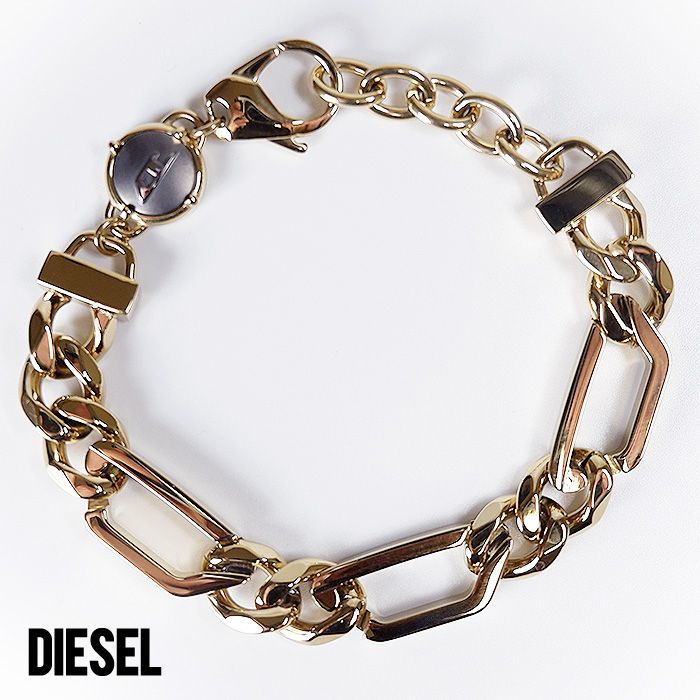 DIESEL ディーゼル ブレスレット ゴールド メンズ アクセサリー プレゼント ギフト DX1471710