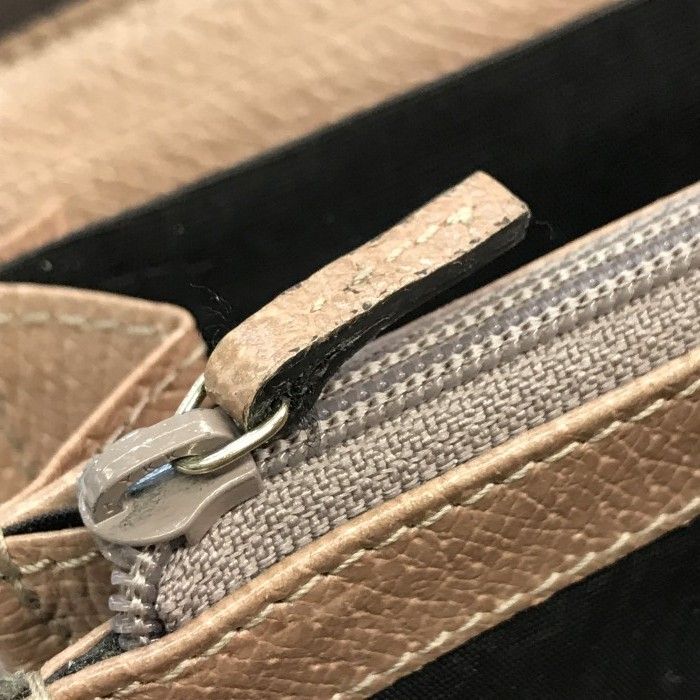 GUCCI グッチ GGキャンバス 長財布 レディース レザー ラウンド