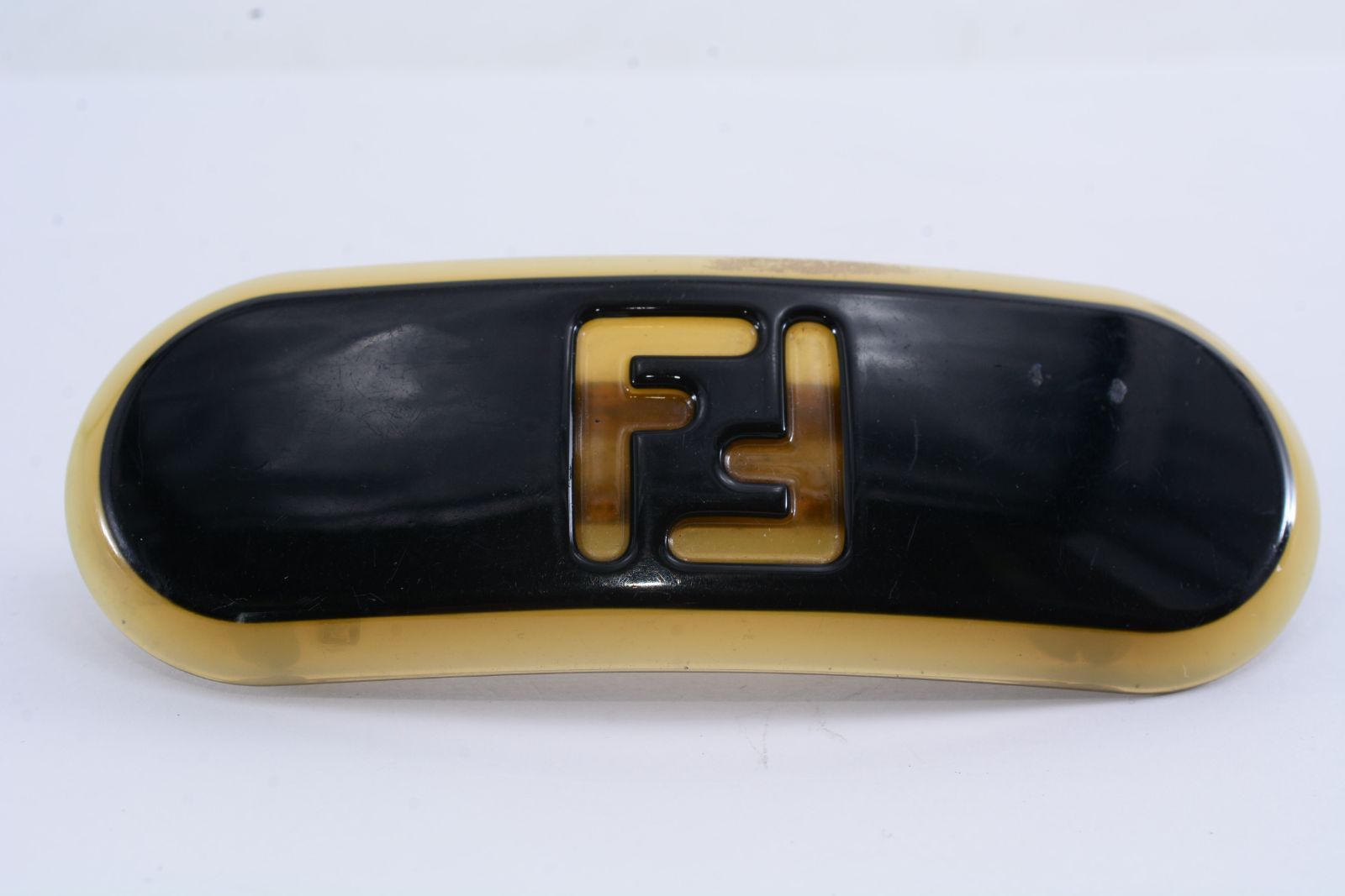 FENDI フェンディ バレッタ 髪留め ヘアクリップ FFロゴ ズッカ柄