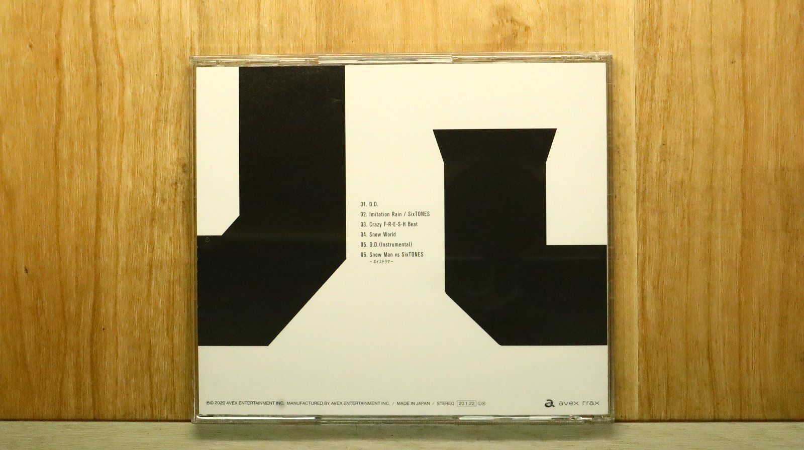 国内盤CD☆スノーマン/Snow Man□ D.D. / Imitation Rain