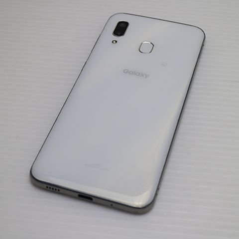 美品 SCV43 Galaxy A30 ホワイト スマホ 本体 白ロム 土日祝発送OK 