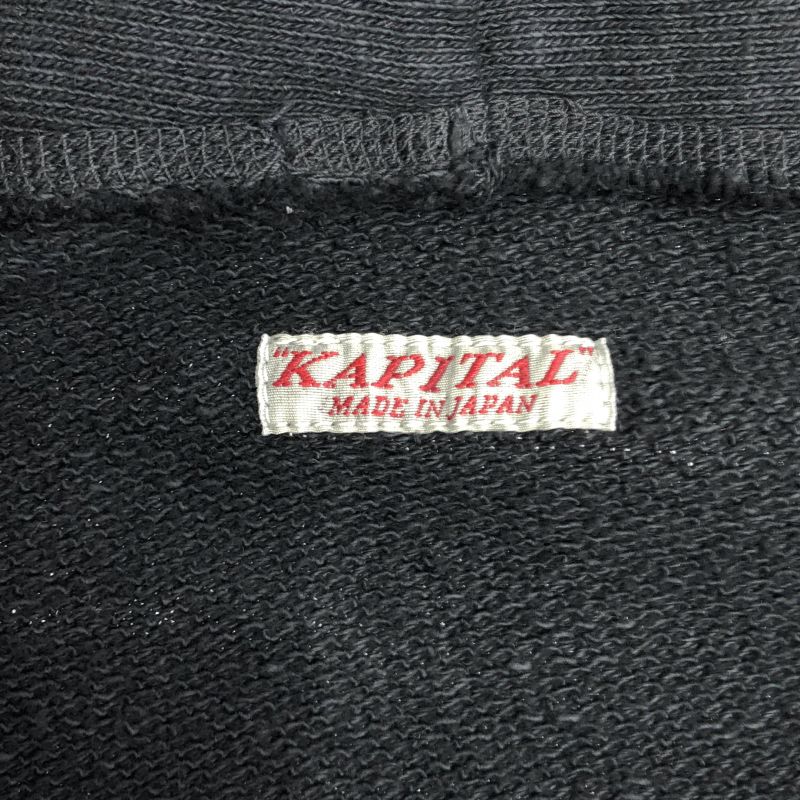 中古】KAPITAL 裏毛 デビルフードパーカー F K2410LC075 キャピタル[92