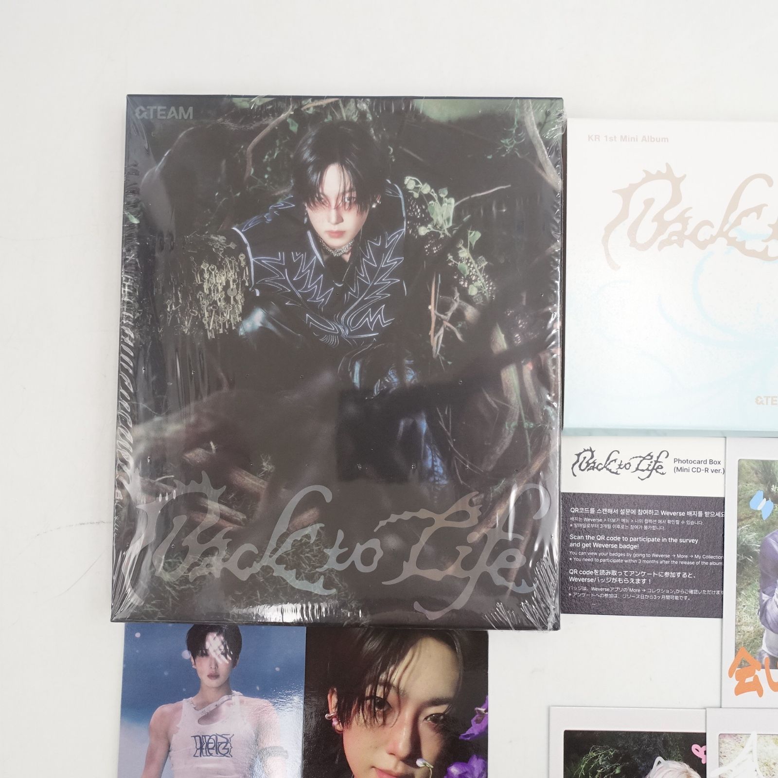 &TEAM フウマ Back to Life ソロ盤 アルバム 未開封 mini CD-R 盤 開封
