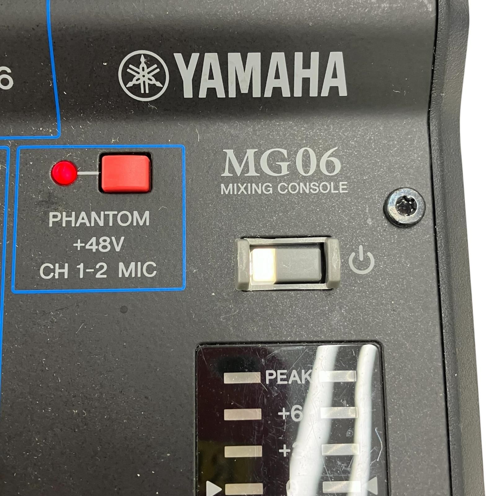 186000 通電確認のみ YAMAHA ヤマハ アナログミキサー MG06X - メルカリ