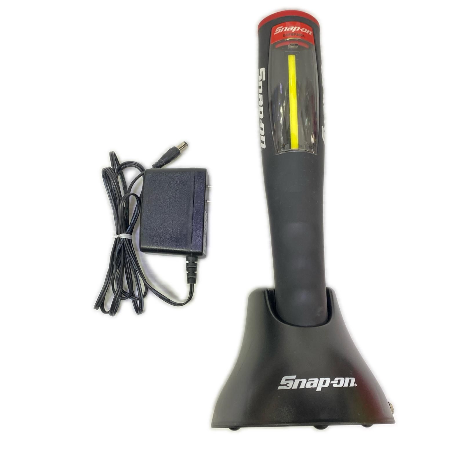 Snap-on スナップオン ワークライト 充電器・ACアダプター付 ECFSP200A ブラック×レッド
