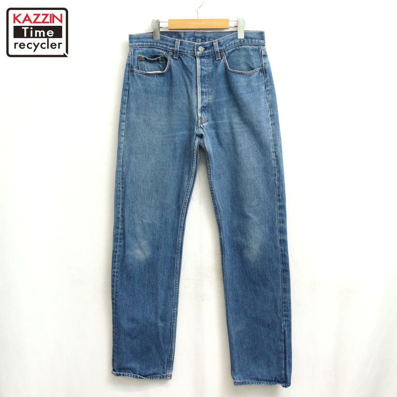 80s USA製 vintage Levi's 501 デニムパンツ メンズ 表記W34 L36サイズ