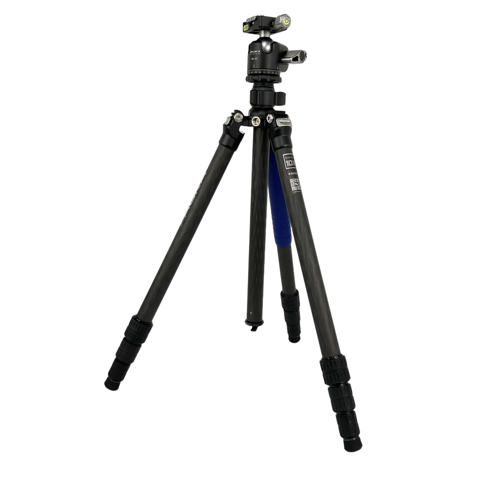 AOKA KG254C カーボン三脚 BH-33 雲台 セット ケース付 中古 良好 Y11446614