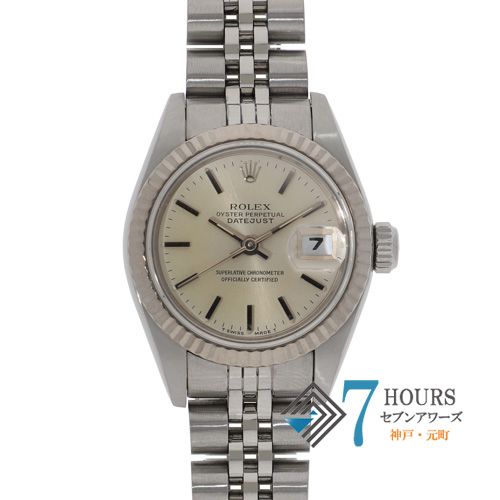 140881 ROLEX ロレックス 69174 デイトジャスト シルバー ホワイトゴールド ステンレス S番 自動巻き 当店オリジナルボックス 351,792円