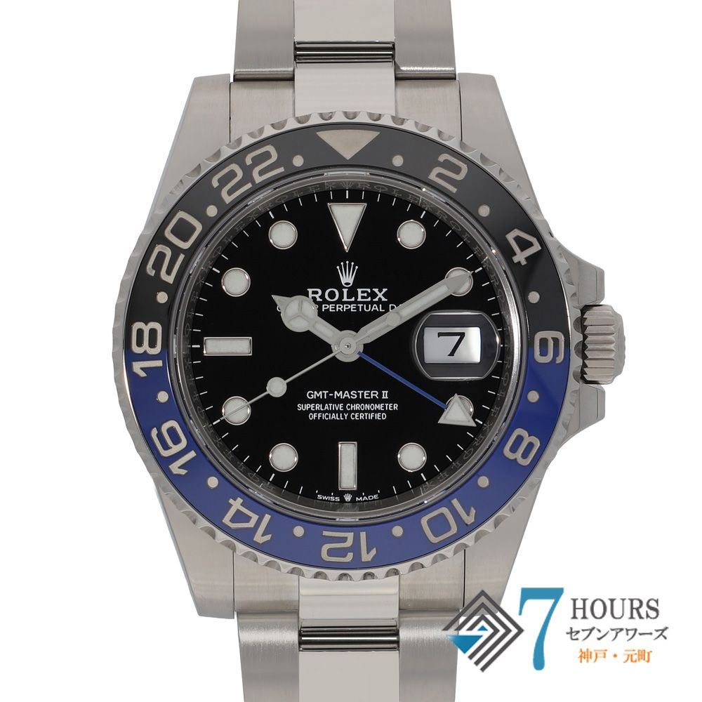 147693 ROLEX ロレックス 126710BLNR GMTマスター2 ブラック ステンレス ランダム番 自動巻き 当店オリジナルボックス