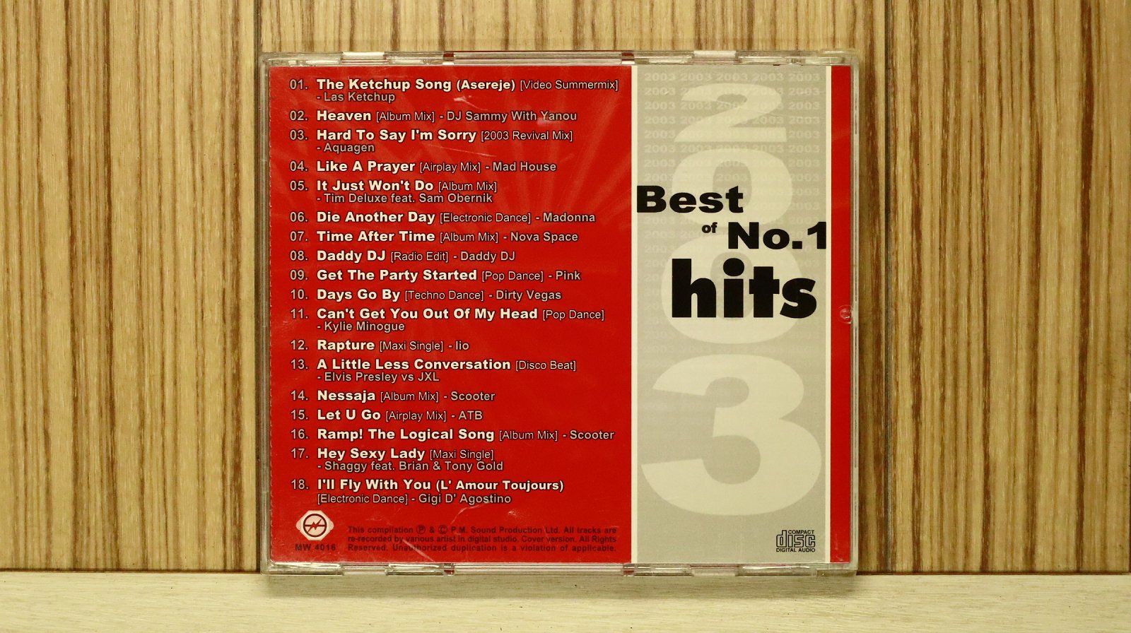 中古CD☆その他CD/□ Best of No.1 hits 2003 【MW4016/+++++++C02949