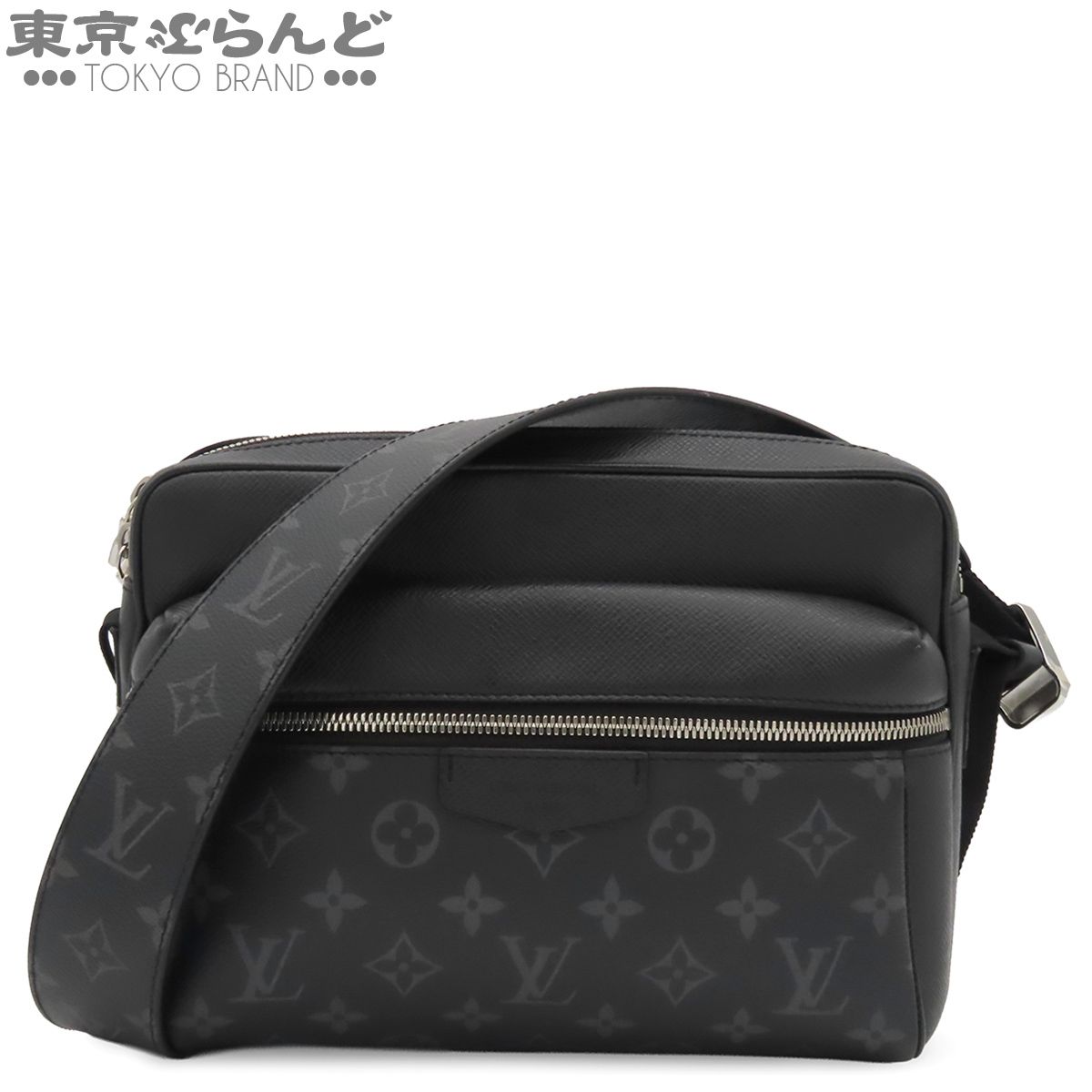 ルイヴィトン LOUIS VUITTON アウトドア・メッセンジャーPM M30233 ノワール タイガラマ ショルダーバッグ メンズ 101883197