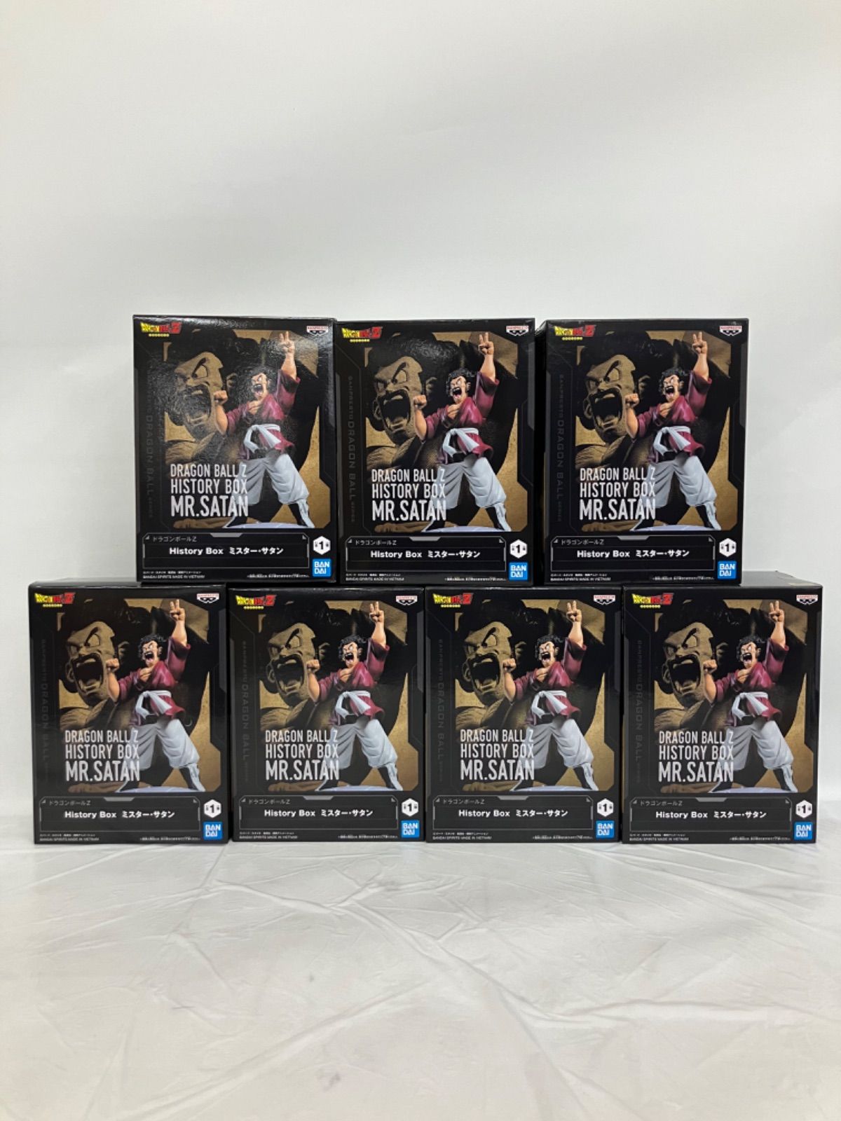 未開封 ドラゴンボールZ history box ミスター・サタン フィギュア 7個