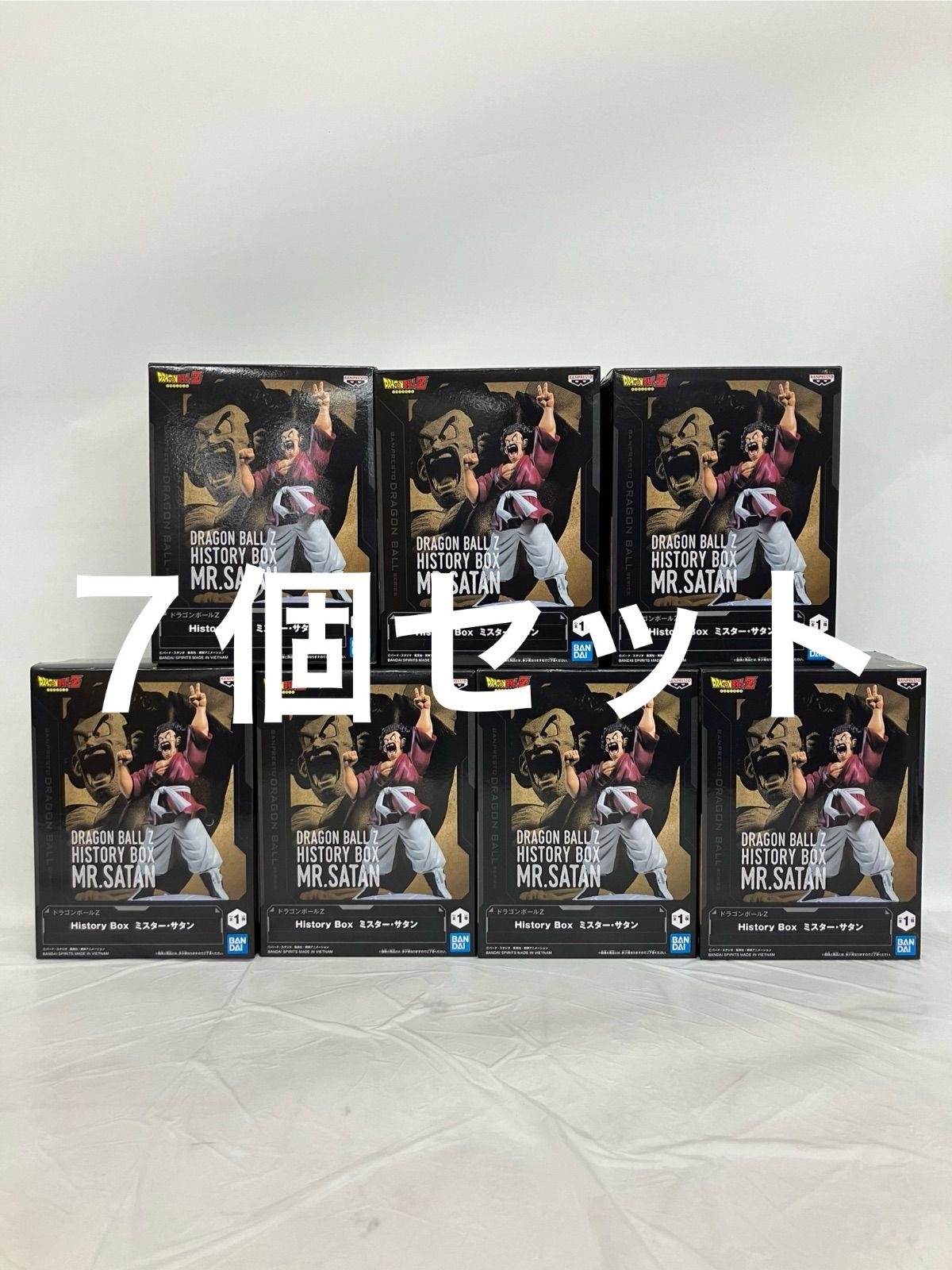 未開封 ドラゴンボールZ history box ミスター・サタン フィギュア 7個