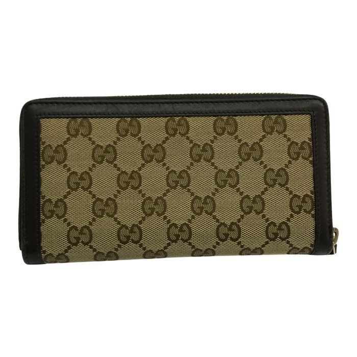 GUCCI グッチ GGキャンバス SUKEY 長財布 ユニセックス ラウンド