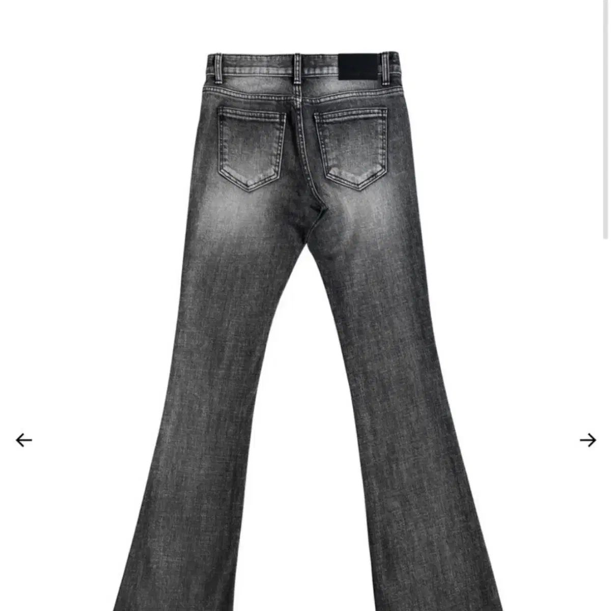 BOHEMSEO ボヘミアンソウル 24ss ローライズ ブーツカット パンツ グレー カラー S サイズ