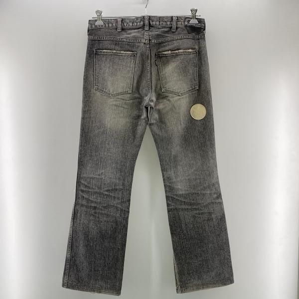 中古】NUMBER(N)INE 04AW GIVE期 ワッペン フレアデニム ブラック 3×32